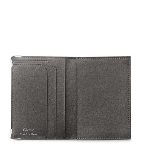 cartier business card|cartier men's wallet.